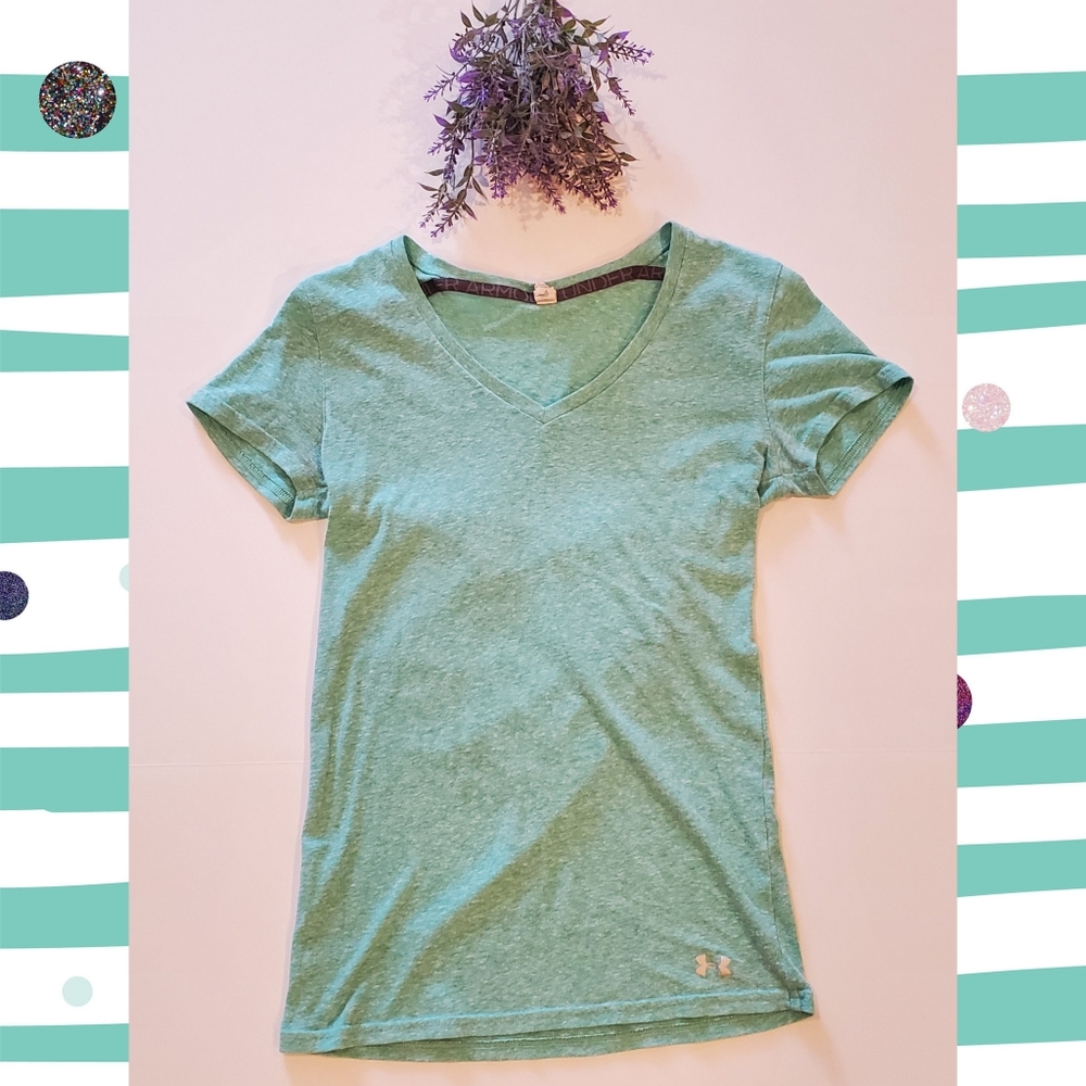 Mint Green Under Armour Athletic T-Shirt